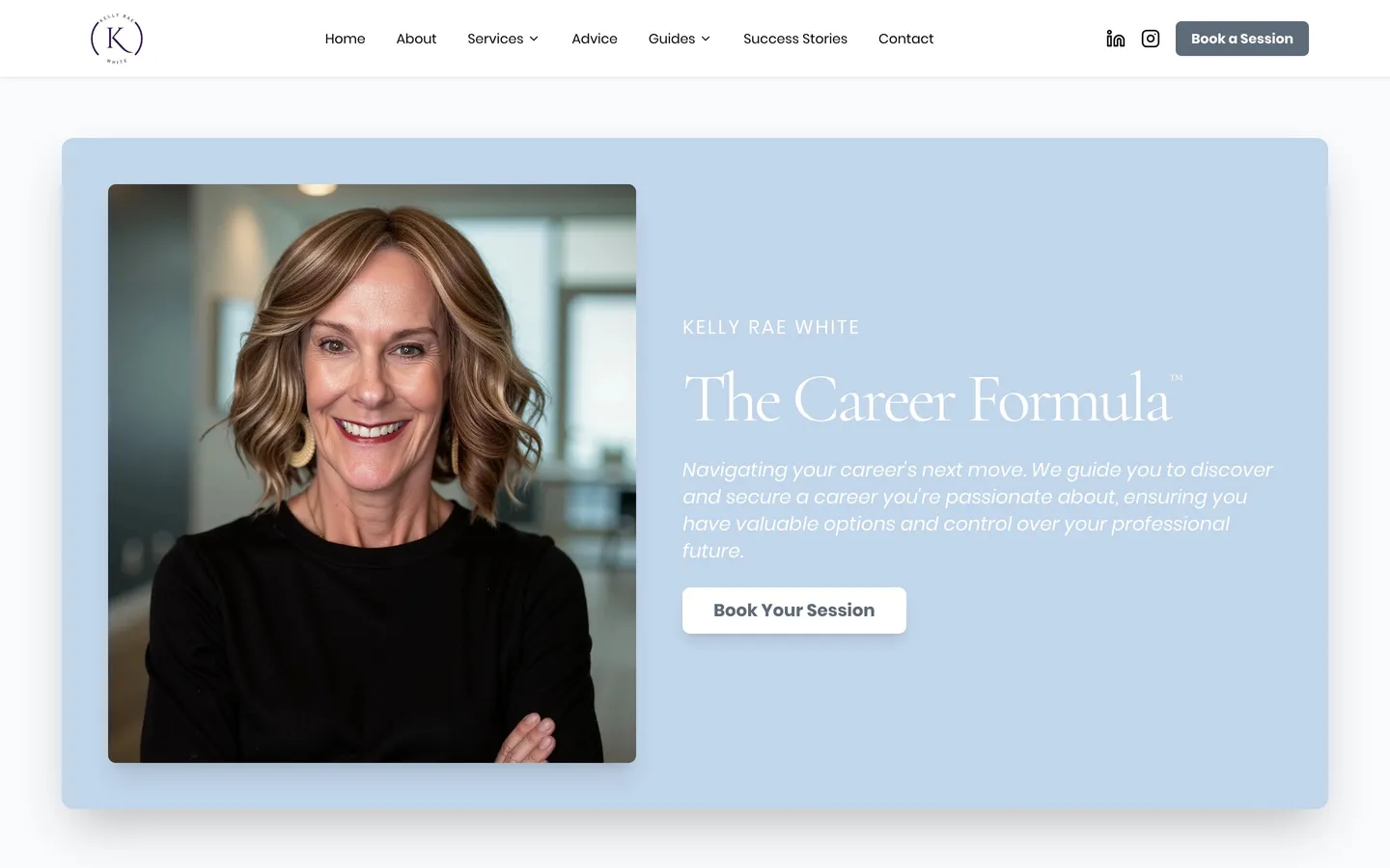 The Kelly Rae White homepage