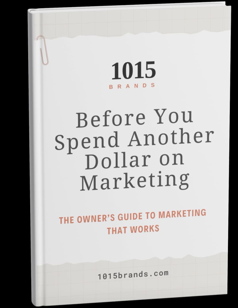 Before You Spend Another Dollar on Marketing — free guide